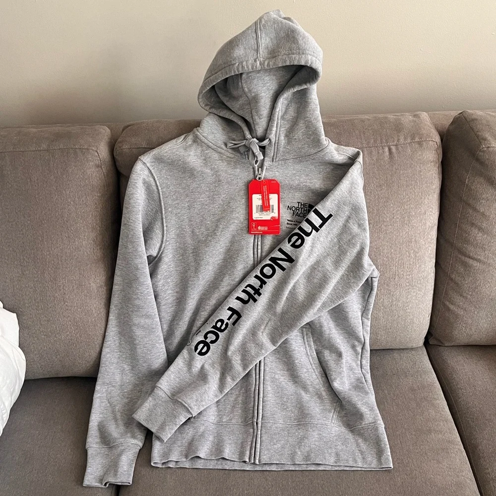 NWT The North Face Zip-up Sweatshirt Hoodie - Picture 1 of 4